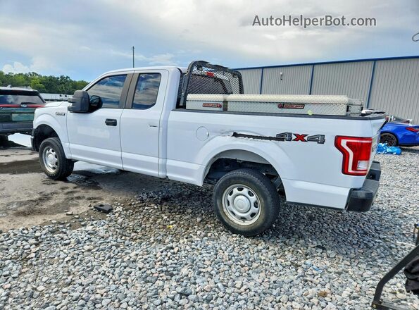 1FTFX1EF2GKD34909 2016 FORD F150 White Trasero izquierdo