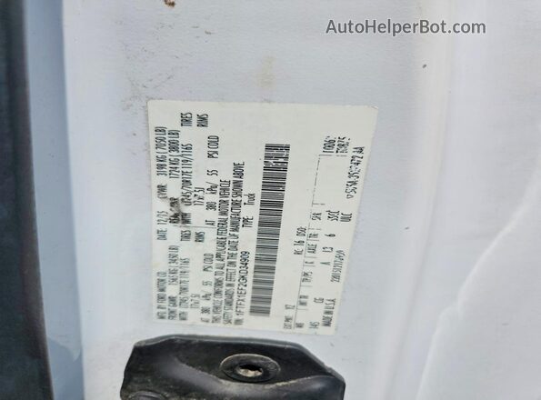 1FTFX1EF2GKD34909 2016 FORD F150 White Vista del compartimento del motor