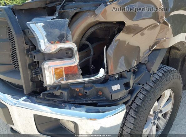 1FTFX1EF3HKC32018 2017 FORD F150 Brown Դիմացի տեսք