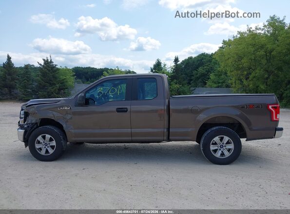 1FTFX1EF3HKC32018 2017 FORD F150 Brown Սալոնի 360 աստիճան տեսք
