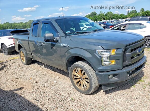 1FTFX1EF4GFB60866 2016 FORD F150 Gray Առջևի աջ