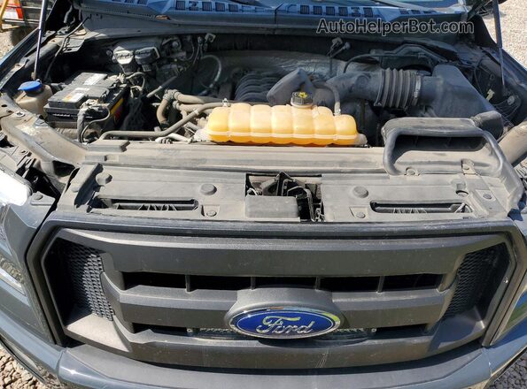 1FTFX1EF4GFB60866 2016 FORD F150 Gray Սալոնի հետևի տեսք