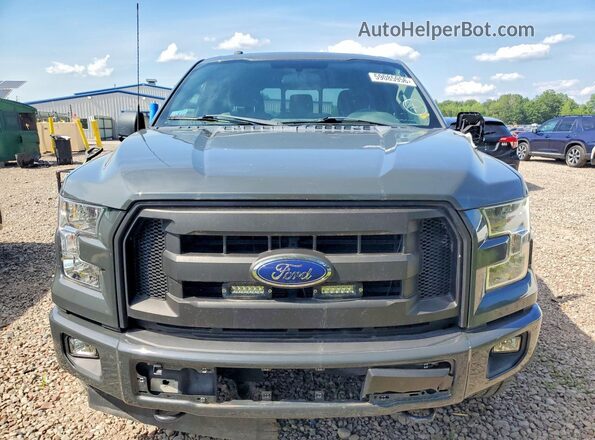 1FTFX1EF4GFB60866 2016 FORD F150 Gray Դիմացի տեսք