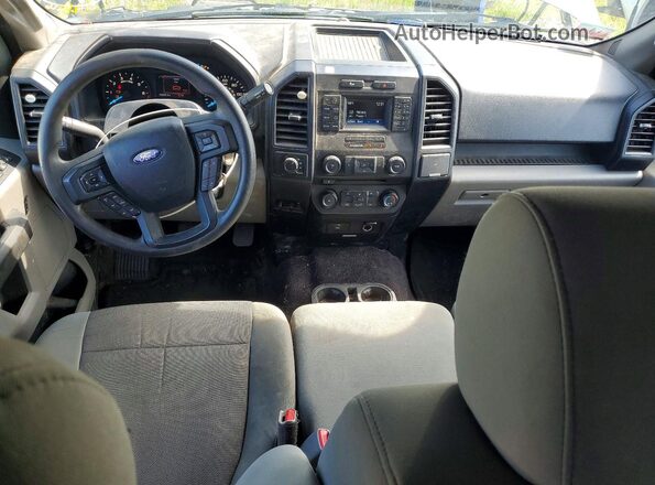 1FTFX1EF4GFB60866 2016 FORD F150 Gray Առջևի վահանակի տեսք