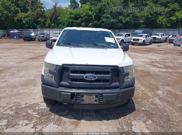 1FTFX1EF4GKD96375 2016 FORD F150 White Instrument cluster view