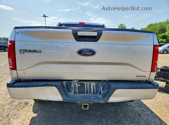 1FTFX1EF5GFC04289 2016 FORD F150 Silver Vista trasera