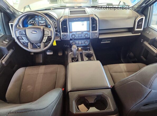 1FTFX1EF6GFD38762 2016 FORD F150 Серый Вид панели приборов