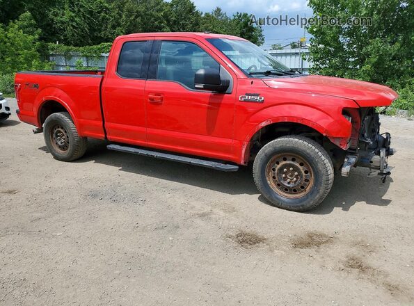 1FTFX1EF7GFD06077 2016 FORD F150 Red Przód prawy