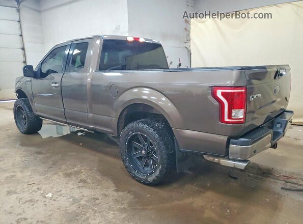 1FTFX1EF8GFA62696 2016 FORD F150 Brown უკანა მარცხენა
