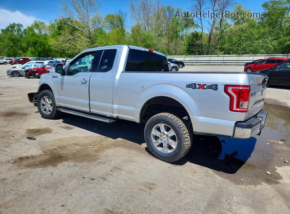 1FTFX1EF8GFD60326 2016 FORD F150 Серебряный Задняя левая четверть