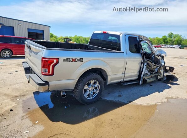 1FTFX1EF8GFD60326 2016 FORD F150 Серебряный Задняя правая четверть