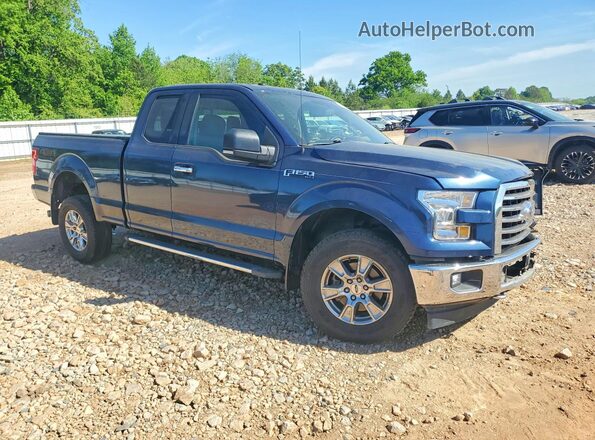 1FTFX1EF8HFC78453 2017 FORD F150 Blue Առջևի աջ
