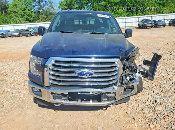 1FTFX1EF8HFC78453 2017 FORD F150 Blue Դիմացի տեսք