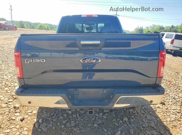 1FTFX1EF8HFC78453 2017 FORD F150 Blue Հետևի տեսք