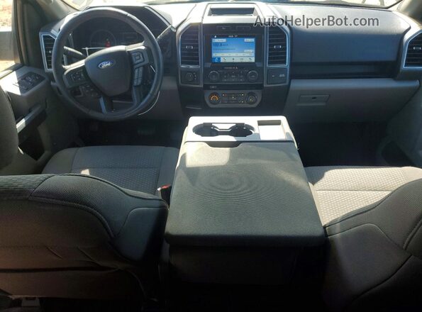 1FTFX1EF8HFC78453 2017 FORD F150 Blue Առջևի վահանակի տեսք
