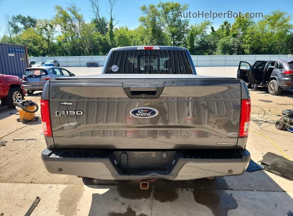 1FTFX1EF9GFB37065 2016 FORD F150 Charcoal Vista trasera