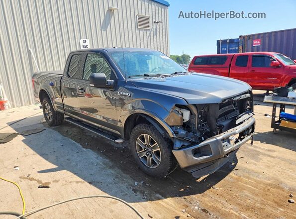 1FTFX1EF9GFB37065 2016 FORD F150 Charcoal Delantero derecho