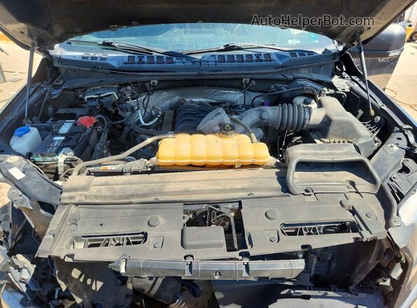 1FTFX1EF9GFB37065 2016 FORD F150 Charcoal Vista interior trasera