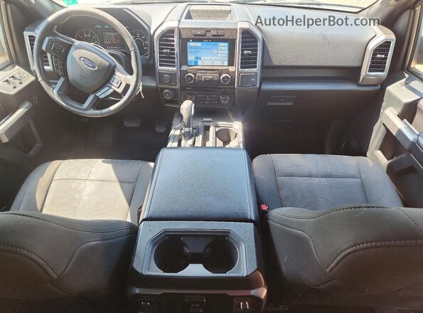 1FTFX1EF9GFB37065 2016 FORD F150 Charcoal Vista del salpicadero