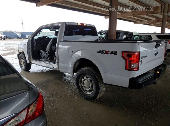 1FTFX1EF9GKF57674 2016 FORD F150 White Trasero izquierdo