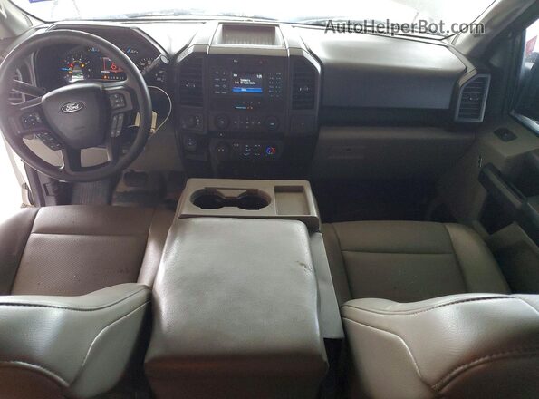 1FTFX1EF9GKF57674 2016 FORD F150 White Vista del salpicadero
