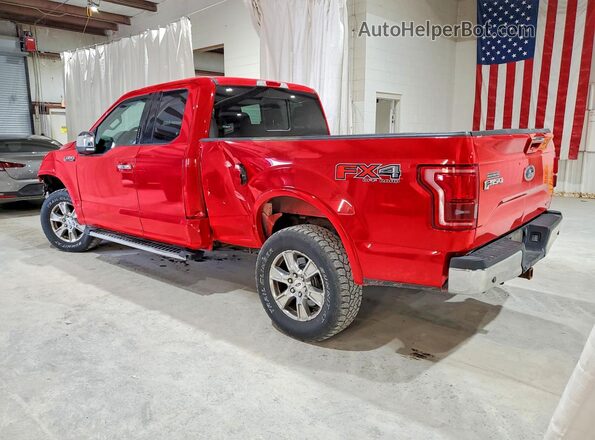 1FTFX1EFXGFB66963 2016 FORD F150 Red Trasero izquierdo