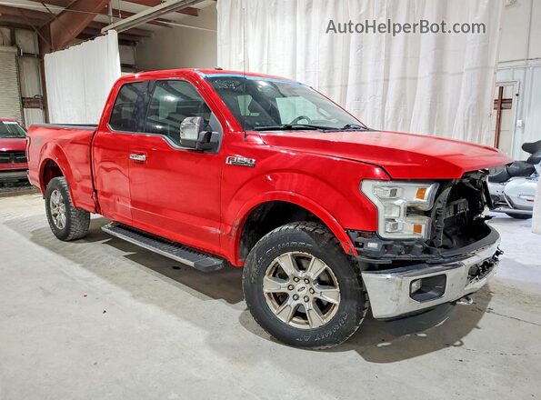 1FTFX1EFXGFB66963 2016 FORD F150 Red Delantero derecho