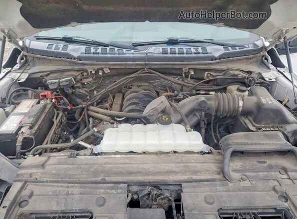 1FTFX1EFXGFC00853 2016 FORD F150 Белый Вид задней части салона