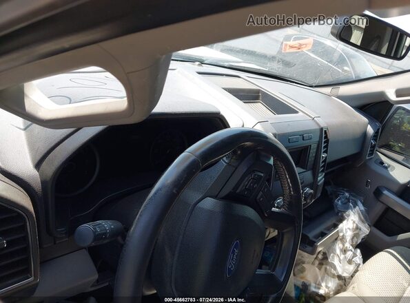1FTFX1EG0HKD47619 2017 FORD F150 White Հետևի նստատեղերի տեսք