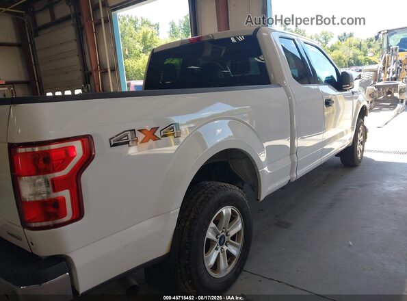 1FTFX1EG0JFE10927 2018 FORD F150 White უკანა მარჯვენა
