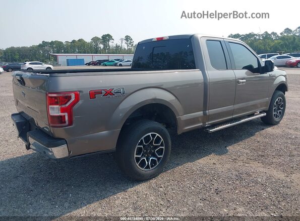 1FTFX1EG1JFB02214 2018 FORD F150 Brown უკანა მარჯვენა