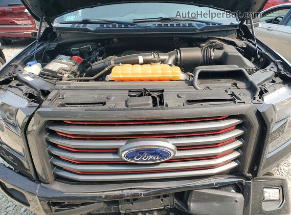 1FTFX1EG2HFB91026 2017 FORD F150 Black Vista interior trasera
