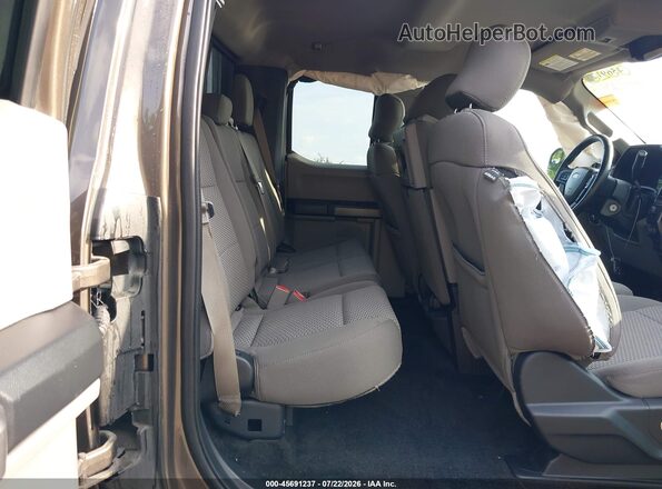 1FTFX1EG2HFC86282 2017 FORD F150 Dark Brown Вид наклейки з VIN-кодом