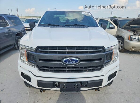 1FTFX1EG2JKC72315 2018 FORD F150 White Widok z przodu