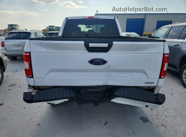 1FTFX1EG2JKC72315 2018 FORD F150 White Widok z tyłu