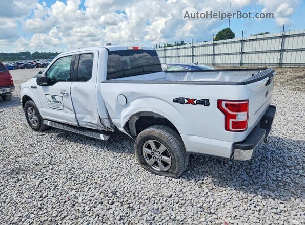 1FTFX1EG3JKC34236 2018 FORD F150 White Հետևի ձախ