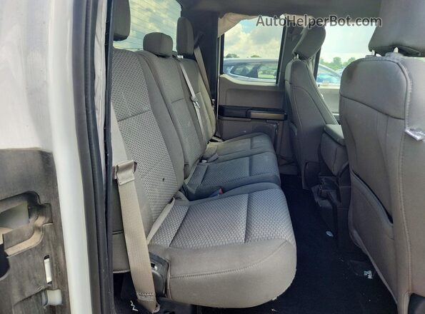 1FTFX1EG3JKC34236 2018 FORD F150 White Հետևի նստատեղերի տեսք
