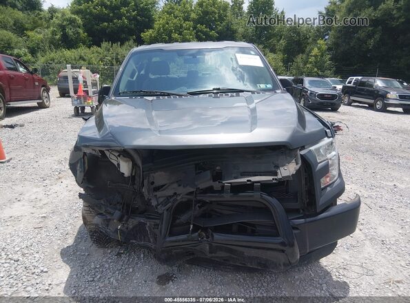 1FTFX1EG5GFD58171 2016 FORD F150 Gray Դիմացի տեսք