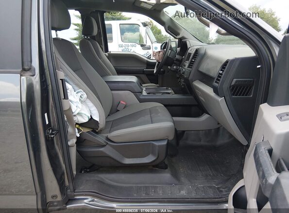 1FTFX1EG5GFD58171 2016 FORD F150 Gray Սալոնի դիմացի տեսք
