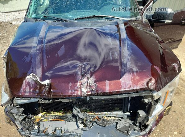 1FTFX1EG7JKC27256 2018 FORD F150 Purple Rear interior view