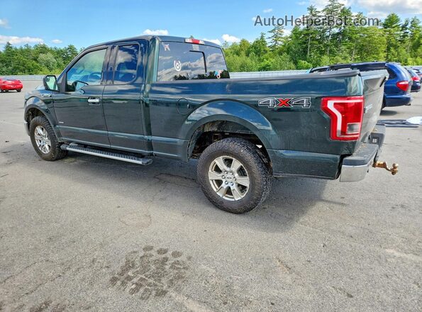 1FTFX1EG8GFB48955 2016 FORD F150 Зеленый Задняя левая четверть