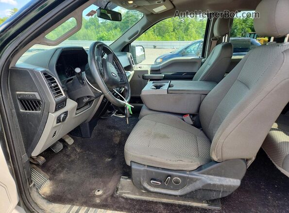 1FTFX1EG8GFB48955 2016 FORD F150 Зеленый Вид салона спереди