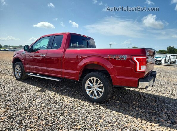 1FTFX1EG9GKF49230 2016 FORD F150 Red Задня ліва чверть