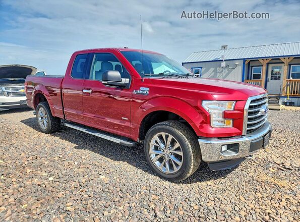 1FTFX1EG9GKF49230 2016 FORD F150 Red Передня права чверть