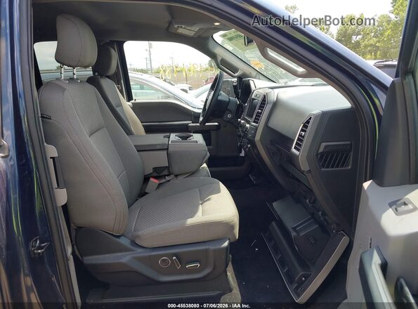 1FTFX1EGXGFA20636 2016 FORD F150 Blue Vista interior delantera