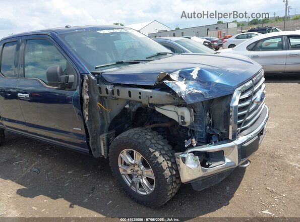 1FTFX1EGXGFA20636 2016 FORD F150 Blue Vista frontal