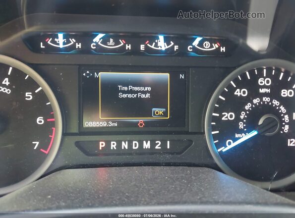 1FTFX1EGXGFA20636 2016 FORD F150 Blue Vista de los asientos traseros