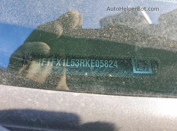 1FTFX1L53RKE05824 2024 FORD F150 Черный Вид наклейки с VIN-кодом