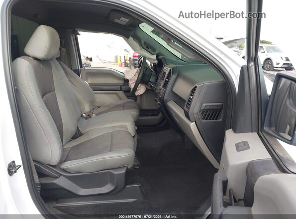 1FTMF1C50KKC78207 2019 FORD F150 White Вид салону спереду