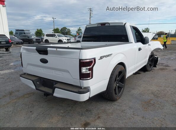 1FTMF1C50KKC78207 2019 FORD F150 White Задня права чверть